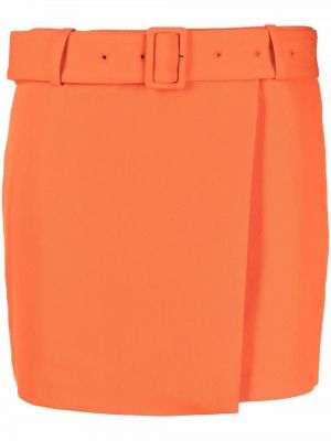 Φούστα mini Ami Paris πορτοκαλί