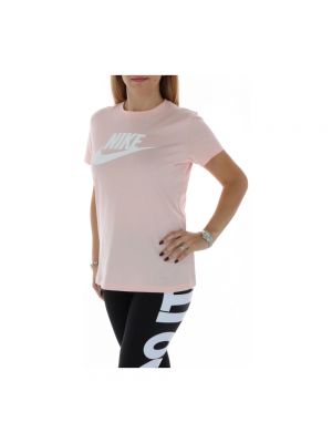 Koszulka z nadrukiem Nike różowa