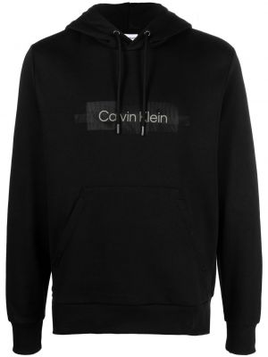 Hoodie Calvin Klein svart