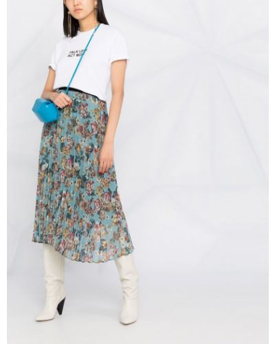 Falda de flores Liu Jo azul