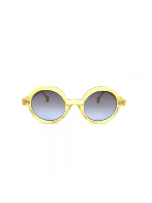 Żółte okulary przeciwsłoneczne Anne & Valentin