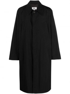 Kabát na gombíky Mm6 Maison Margiela čierna
