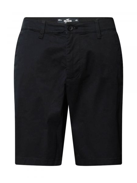 Pantaloni chino Hollister negru