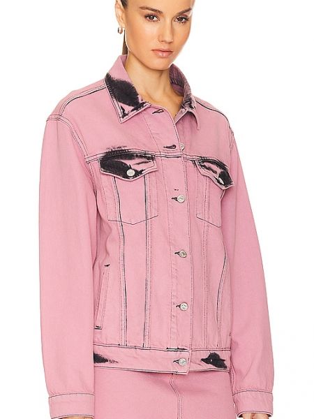 Kot ceket Moschino Jeans pembe