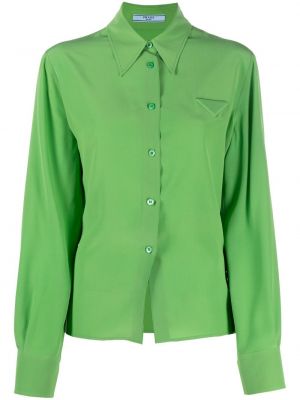 Camicia Prada verde