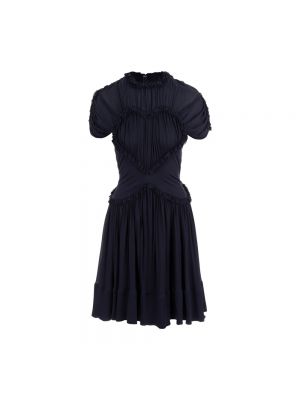 Sukienka mini w serca Victoria Beckham czarna