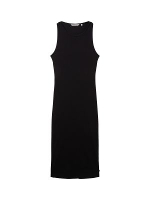 Τζιν φόρεμα Tom Tailor Denim μαύρο