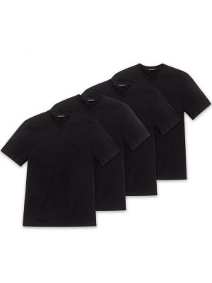 T-shirt Schiesser nero