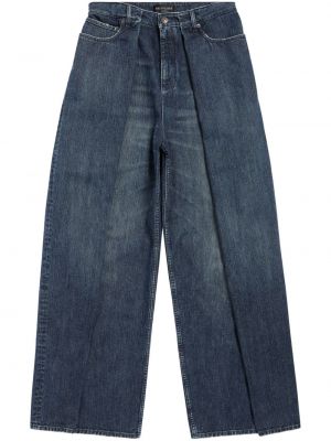 Beidseitig tragbare bootcut jeans Balenciaga blau