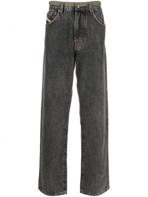 Jeans med normal passform Diesel svart