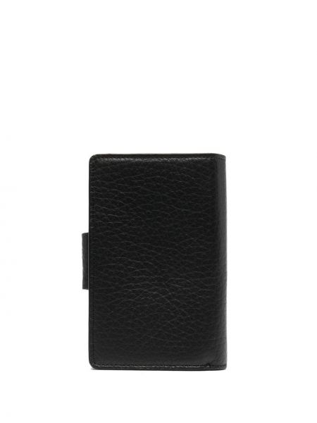 Kožená peněženka Orciani černá
