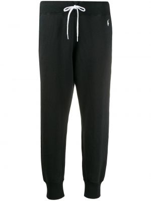 Pantalones de chándal con cordones Polo Ralph Lauren negro