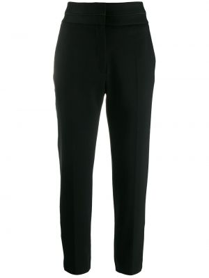 Pantalones de cintura alta Sandro Paris negro