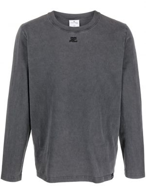 Sweatshirt Courreges grå