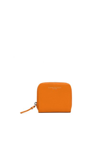 Pomarańczowy portfel Gianni Chiarini