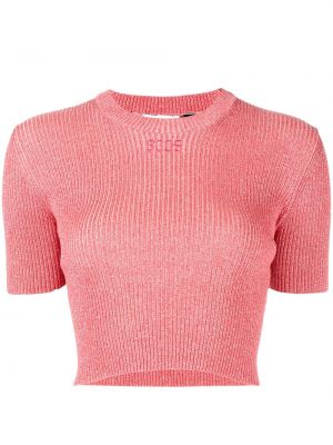 Crop top Gcds rosa