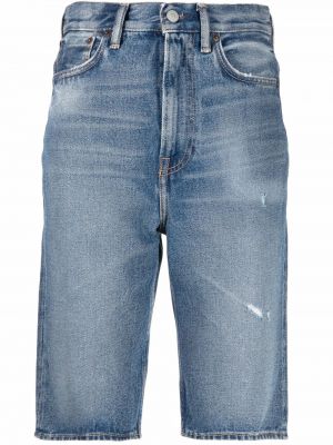 Jeans-shorts Acne Studios blå