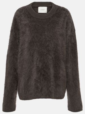 Kašmírový svetr Lisa Yang hnědý