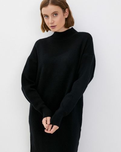 Платье-свитер Diverius черное