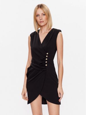 Slim fit koktejlové šaty Vicolo černé