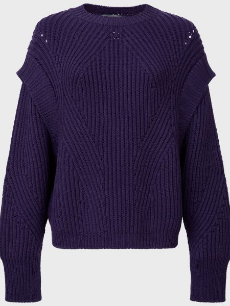 Фиолетовый свитер Alberta Ferretti