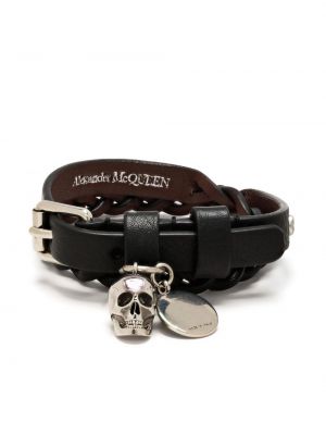 Bracelet Alexander Mcqueen noir