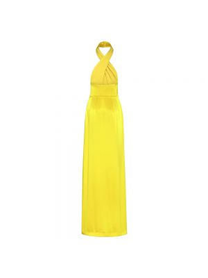 Vestido largo Mvp Wardrobe amarillo