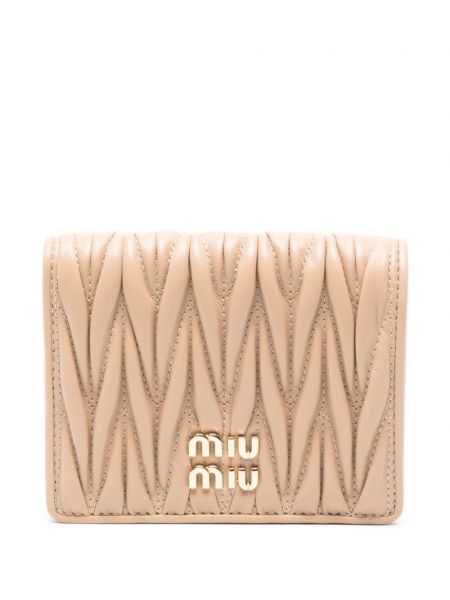 Usnjena denarnica Miu Miu