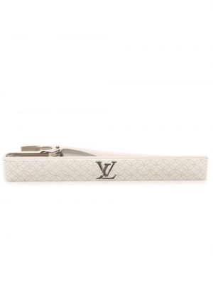 Kravata Louis Vuitton stříbrná