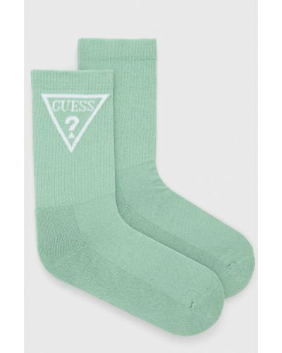 Чорапи Guess зелено