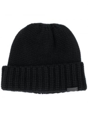 Кашмирена шапка Saint Laurent черно