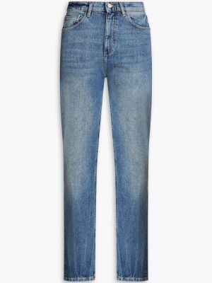 Прямые джинсы с высокой талией Dl1961 синие
