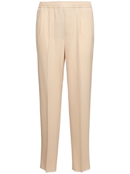 Joggers i ull Zegna beige