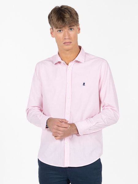 Camisa a rayas Elpulpo rosa