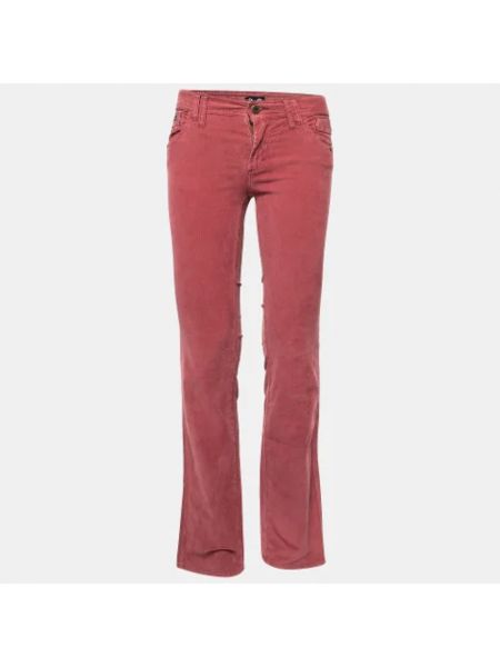 Pantalones de pana Dolce & Gabbana Pre-owned rojo