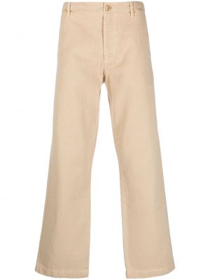 Pantalon chino en coton Sunflower kaki