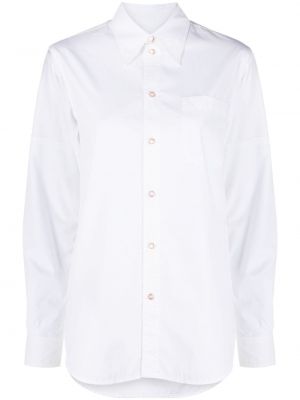 Bavlnená košeľa Marni biela