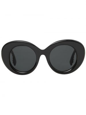 Oversized sluneční brýle Burberry černé