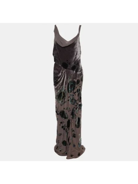 Aksamitna sukienka Dior Vintage