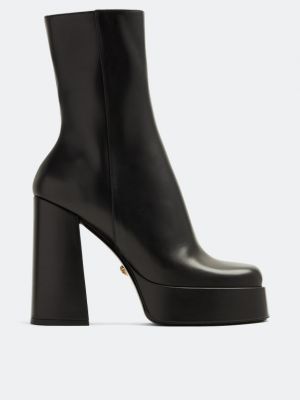 Ботинки на платформе Versace черные