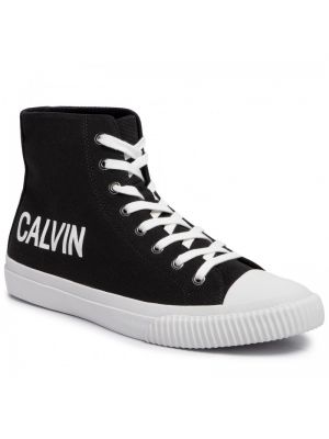 Poltopánky Calvin Klein čierna