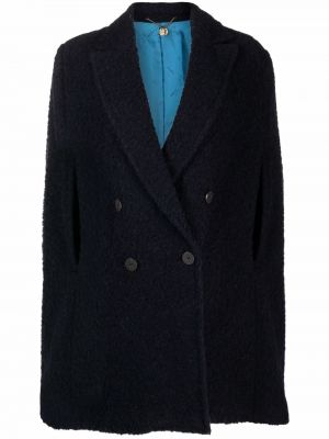 Шерстяное пальто двубортное Maurizio Miri