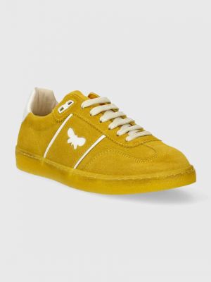 Sneakersy zamszowe Weekend Max Mara żółte