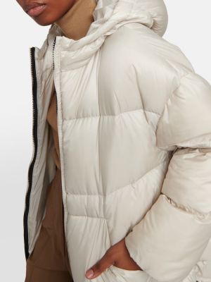 Péřový kabát Max Mara šedý