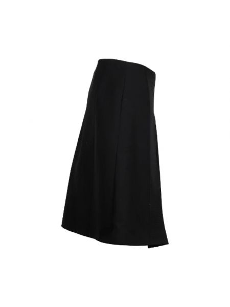 Faldas-shorts de lana retro Prada Vintage negro