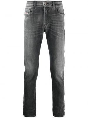 Skinny fit-jeans Diesel grå