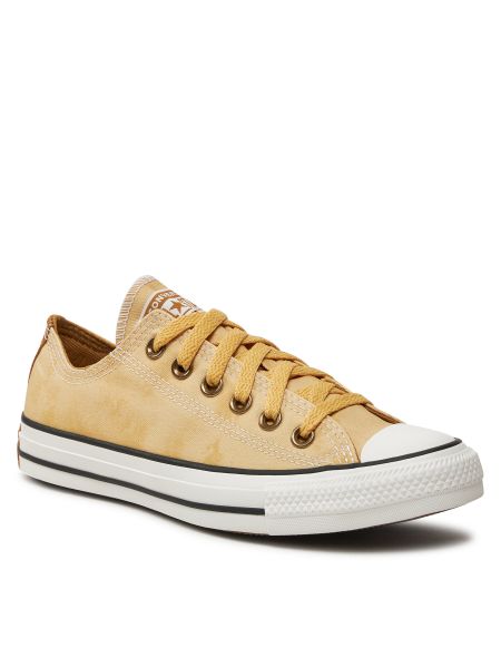 Sneakers με μοτίβο αστέρια Converse Chuck Taylor All Star κίτρινο