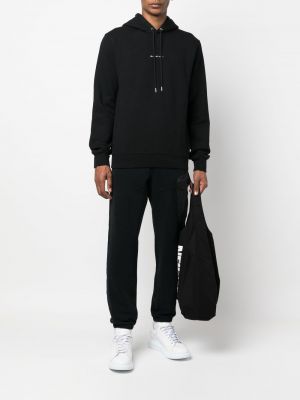 Haftowana bluza z kapturem Han Kjobenhavn czarna