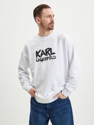 Melegítő felső Karl Lagerfeld fehér