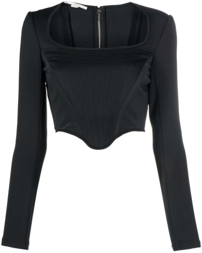 Crop top Stella Mccartney svart